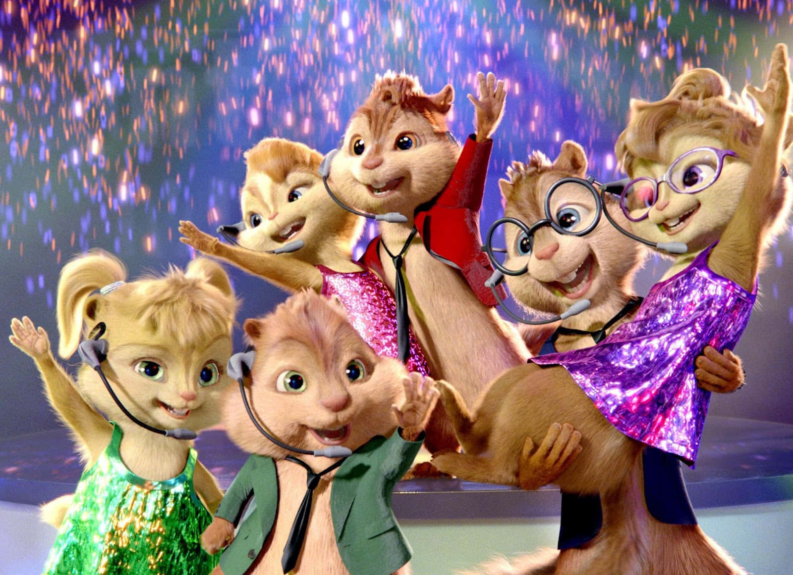 阿爾文與_chipmunks 壁紙