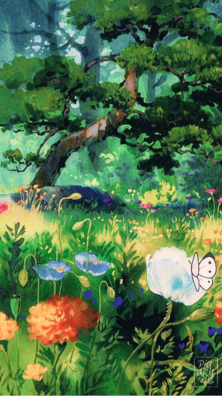 阿莉埃蒂背景 壁紙