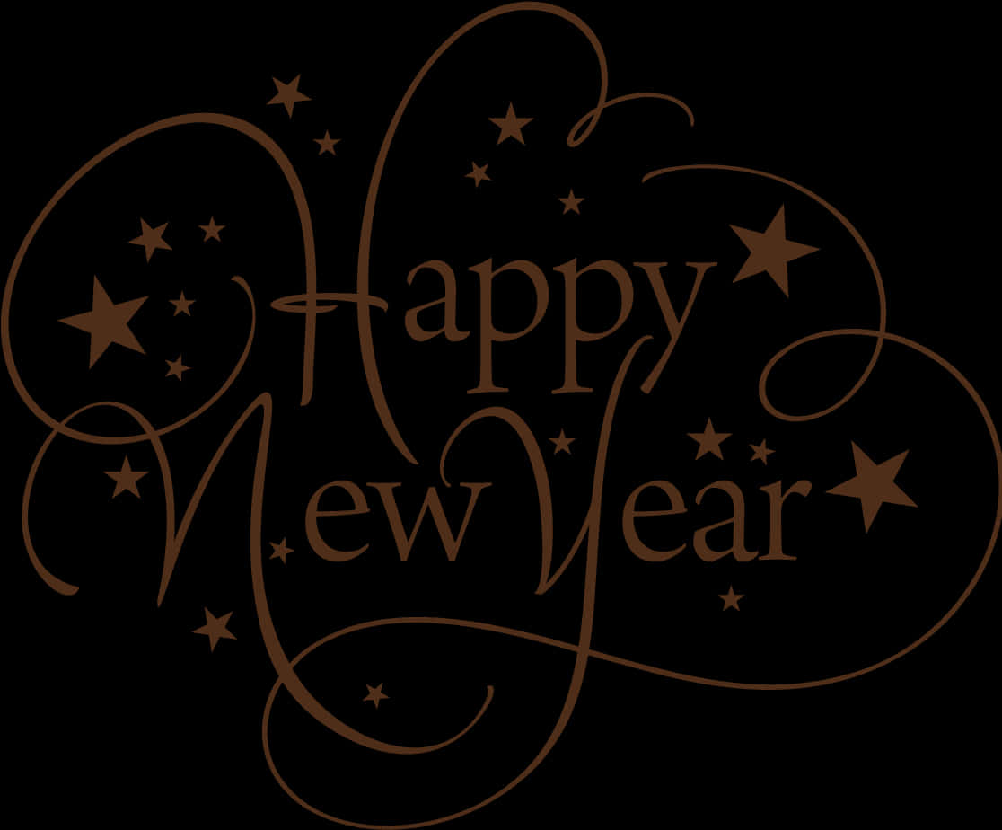 雅緻新年快樂祝賀 壁紙