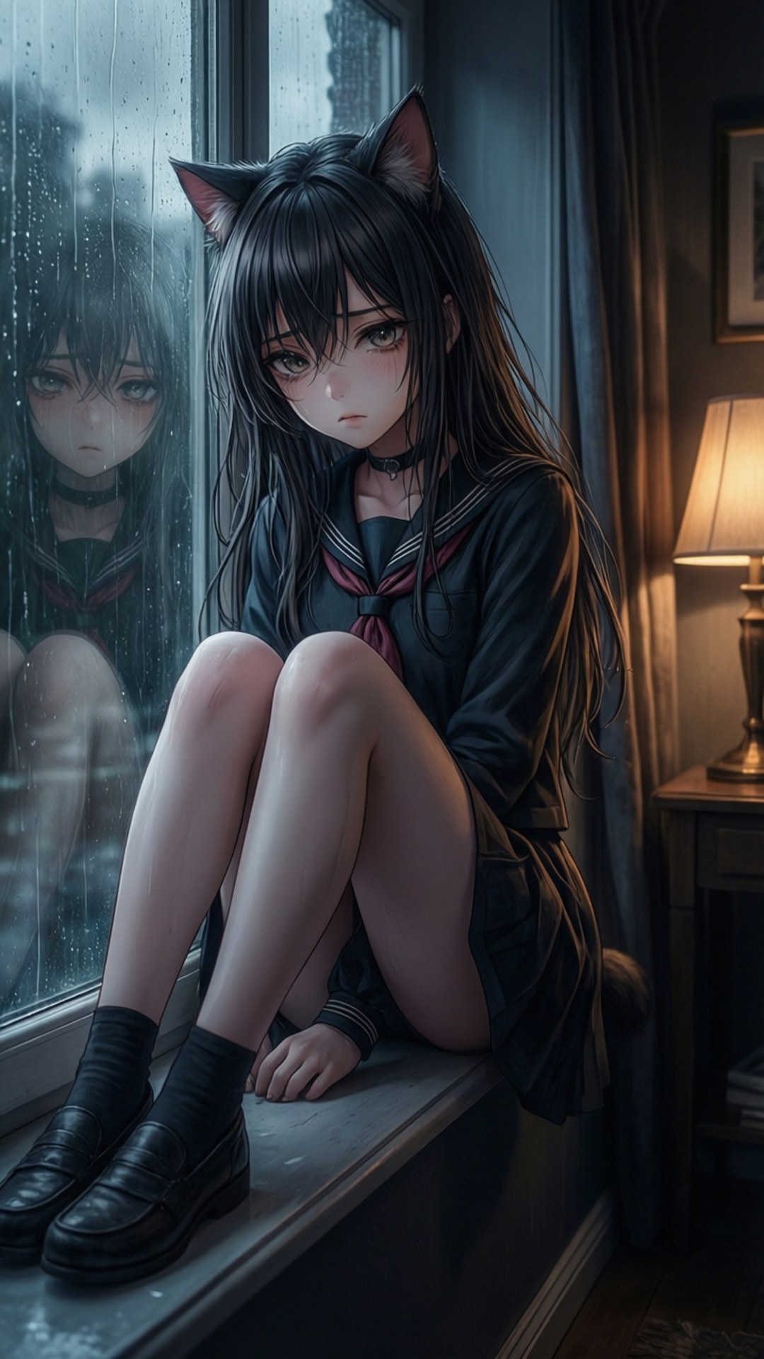 雨窗 壁紙