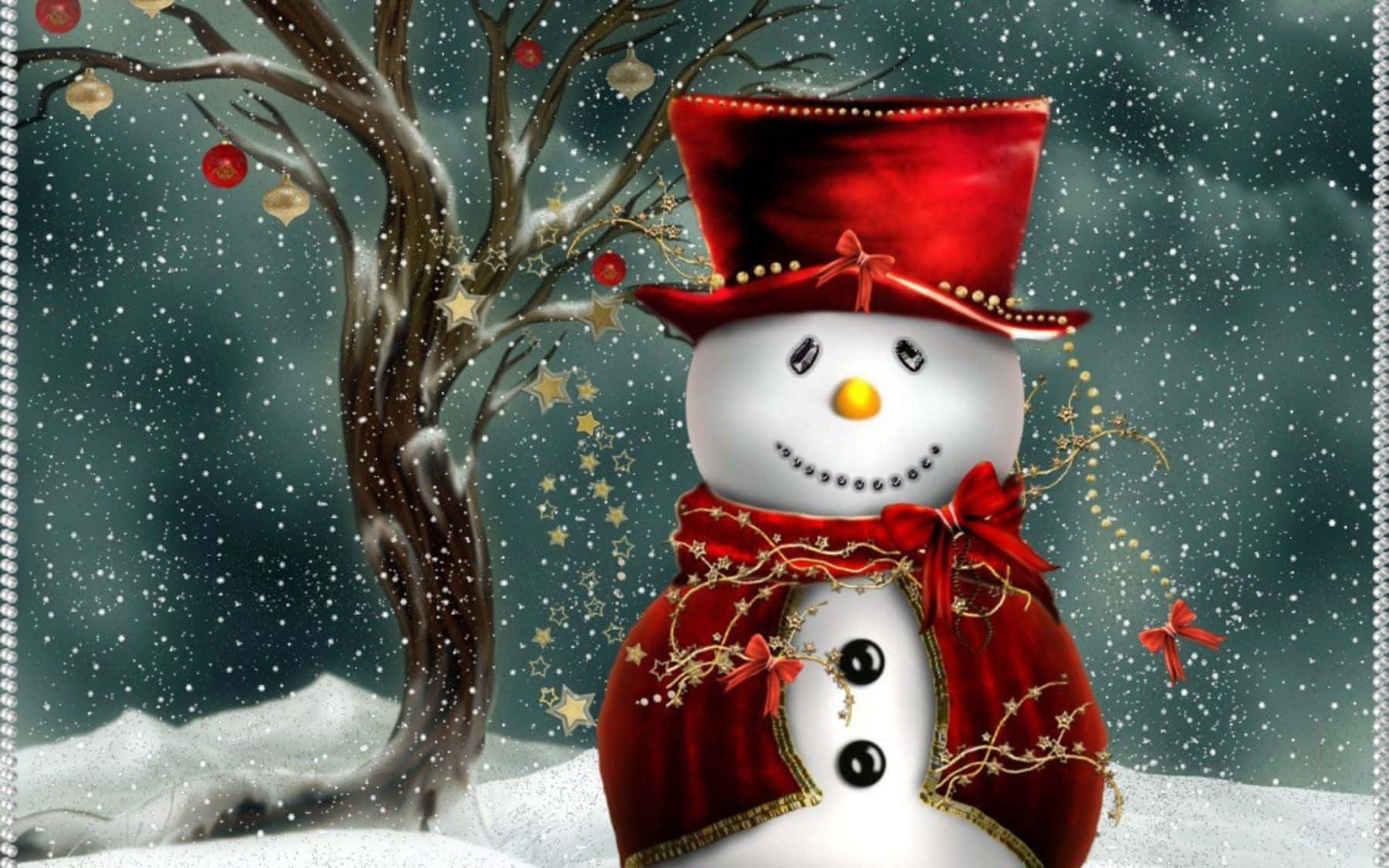 雪人圖片 壁紙