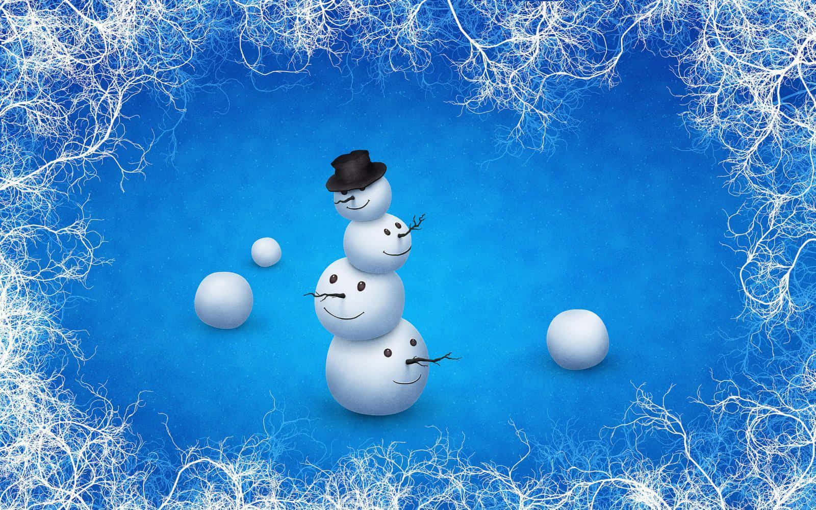 雪人圖片 壁紙