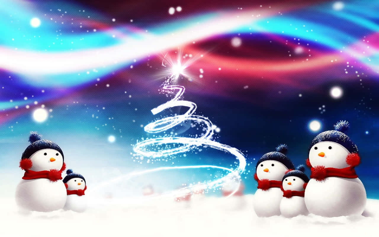 雪人圖片 壁紙