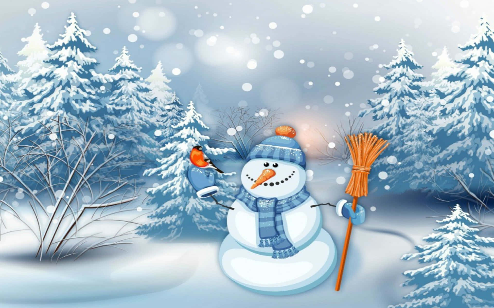 雪人圖片 壁紙
