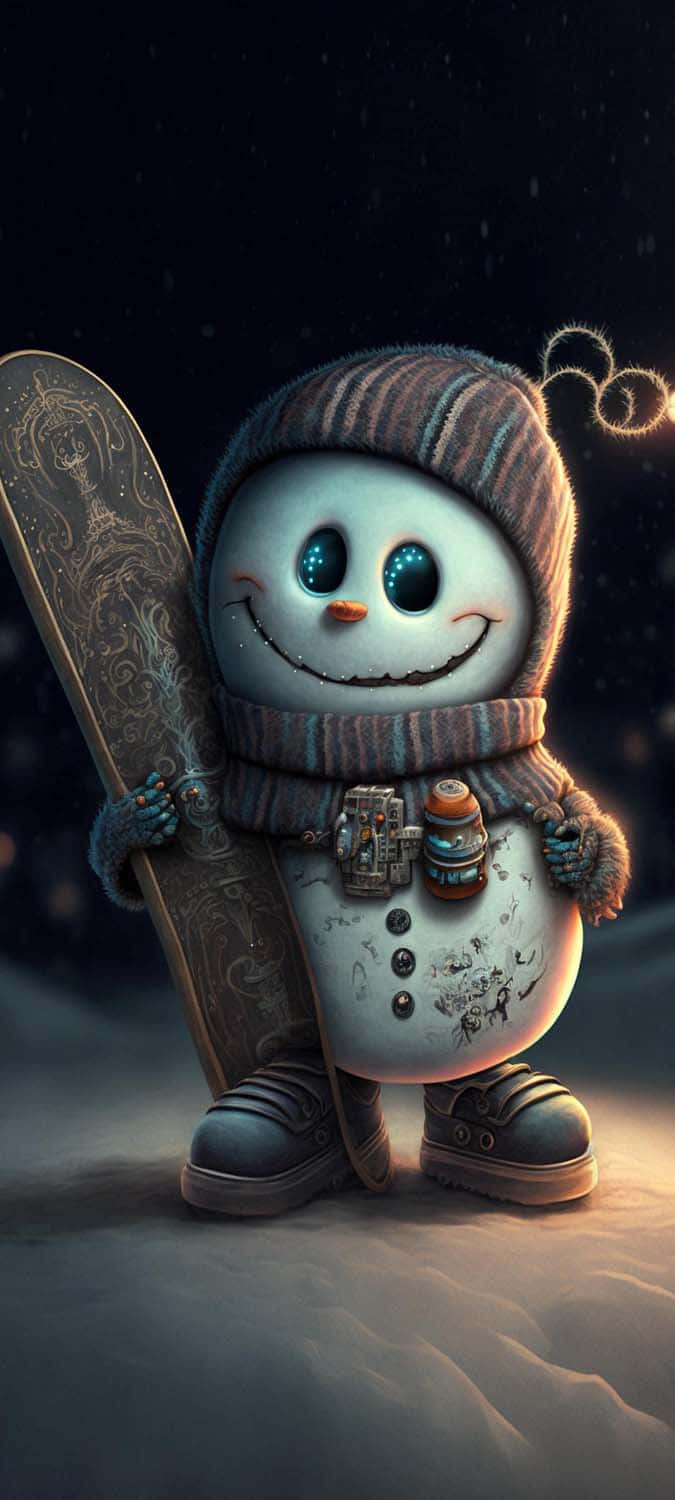 雪人圖片 壁紙