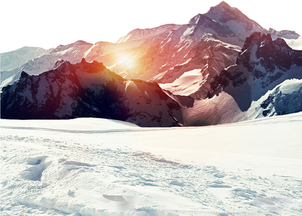 雪峰日出 壁紙