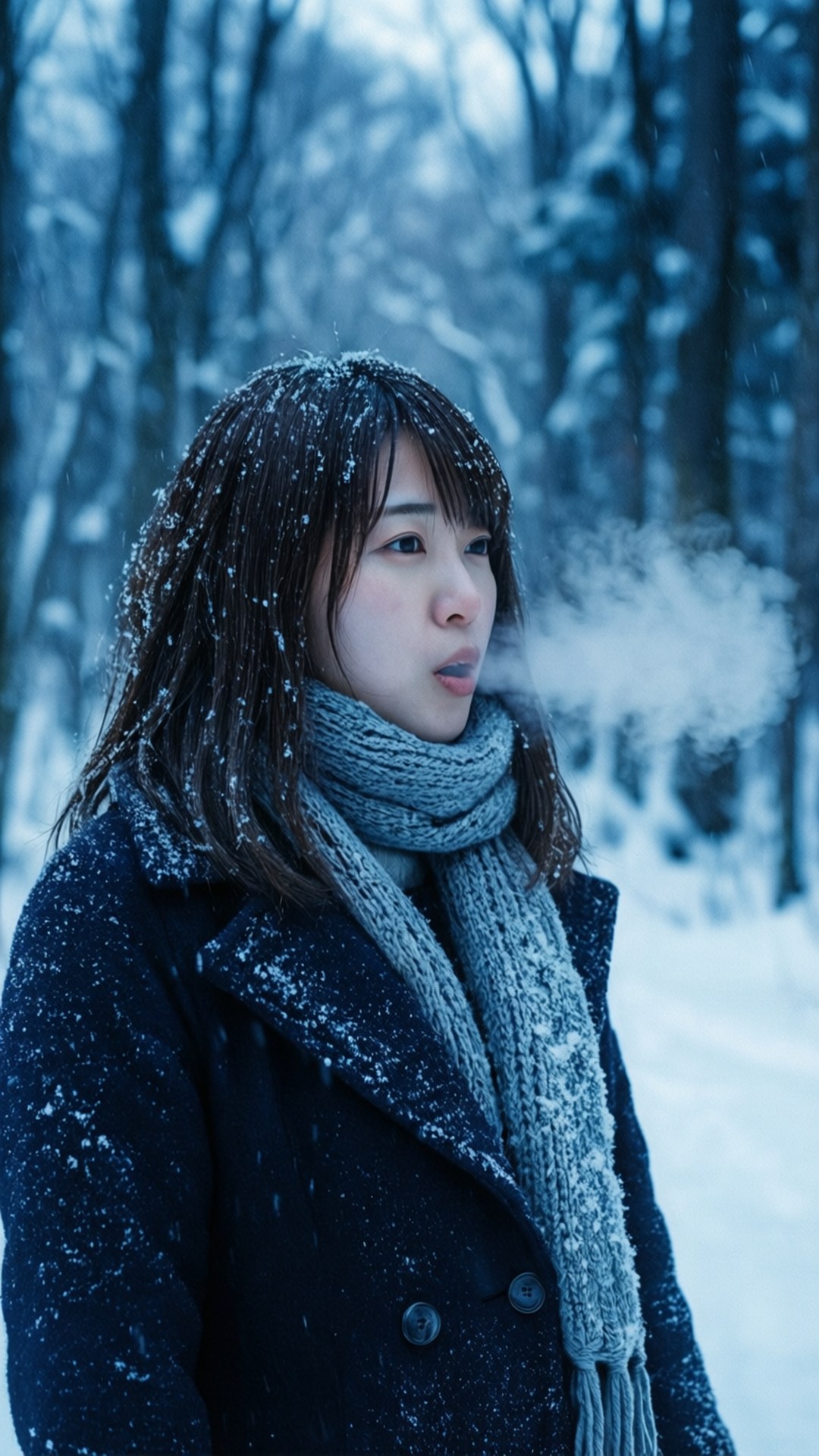 雪森靜謐 壁紙