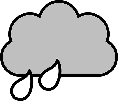 雲雨滴圖示 壁紙