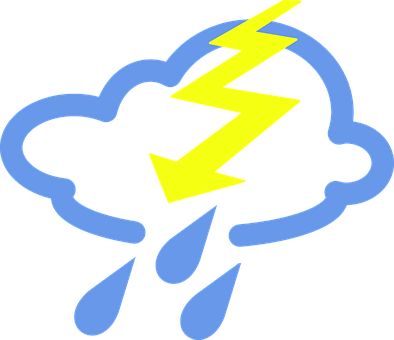 雷暴圖示圖案 壁紙