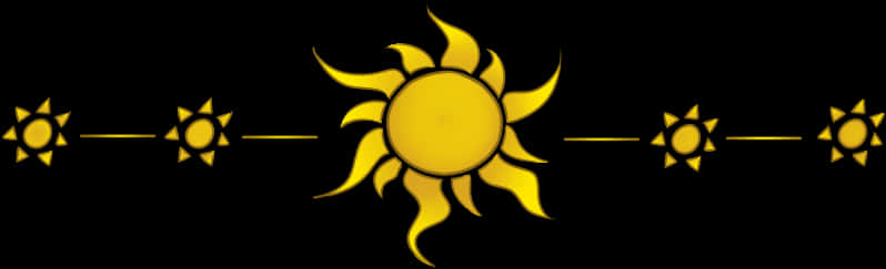 風格化太陽序列 壁紙