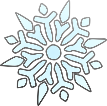 風格化雪花圖形 — 雪花 壁紙