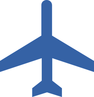 飛機剪影圖形