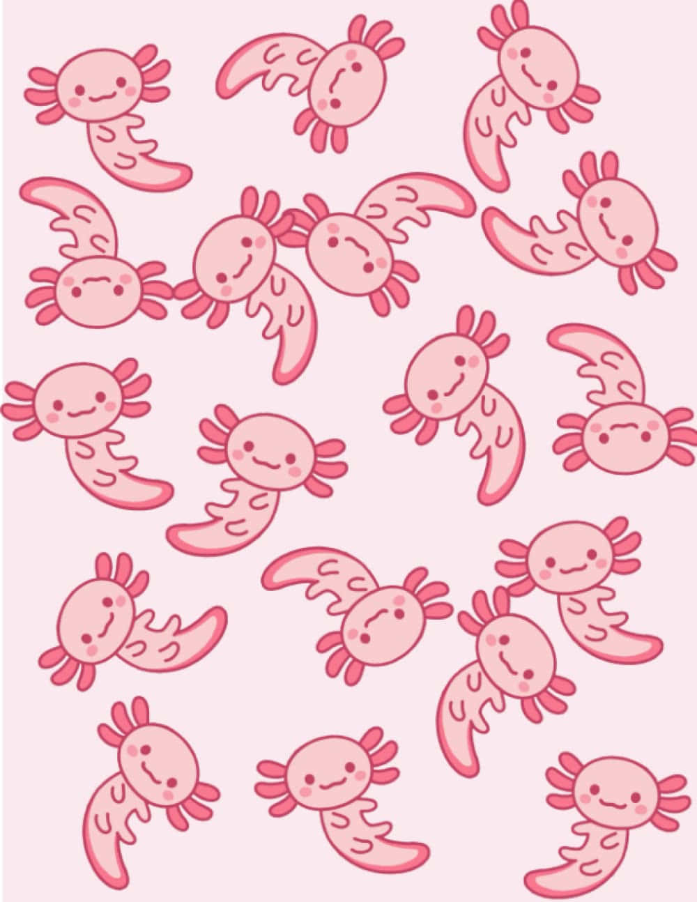 體驗獨特 axolotl 的美麗 壁紙