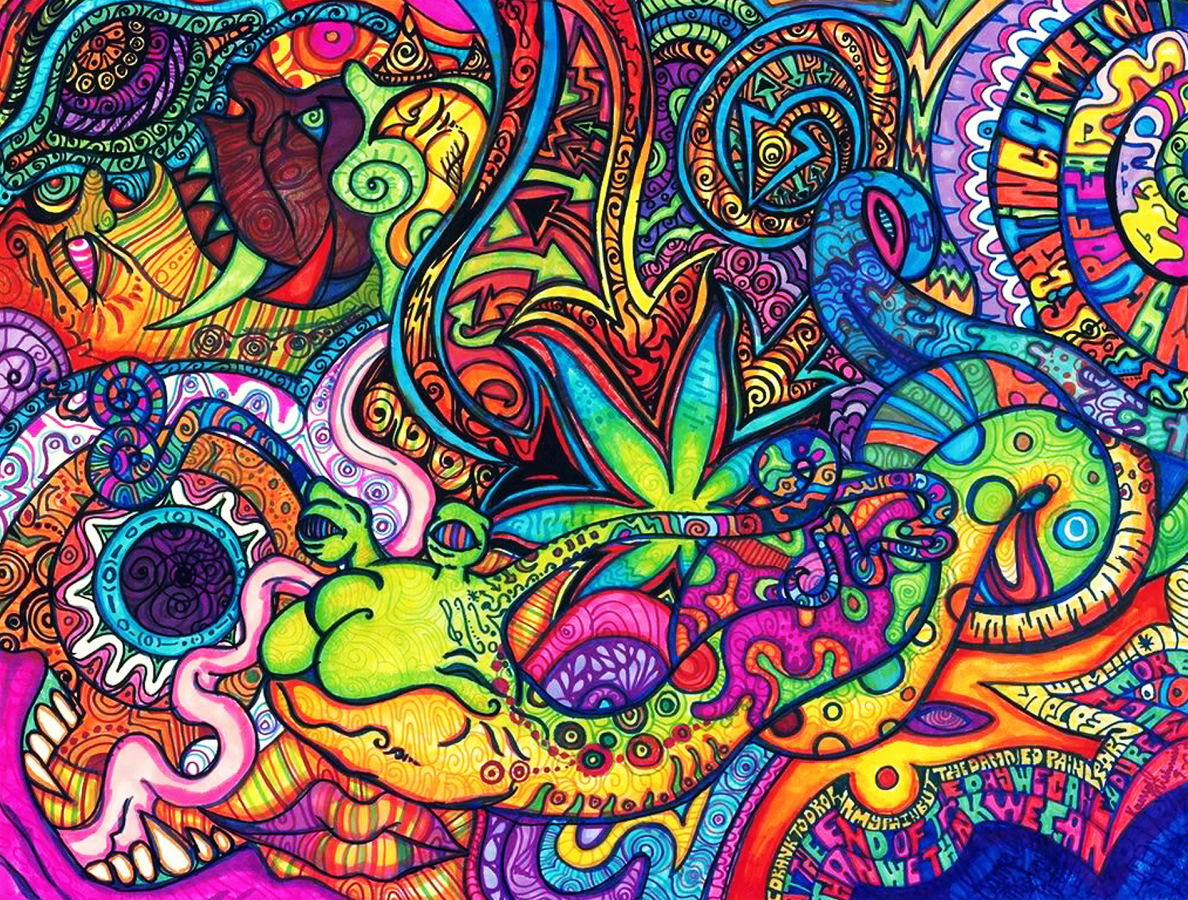 體驗迷幻的維度 壁紙