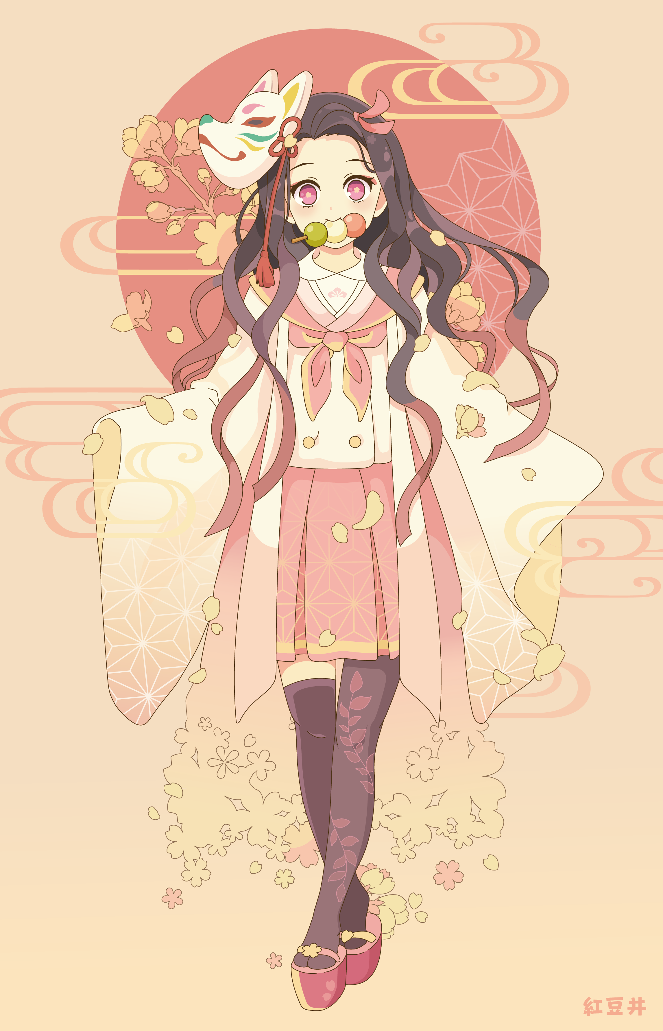 鬼滅之刃 神樂 壁紙