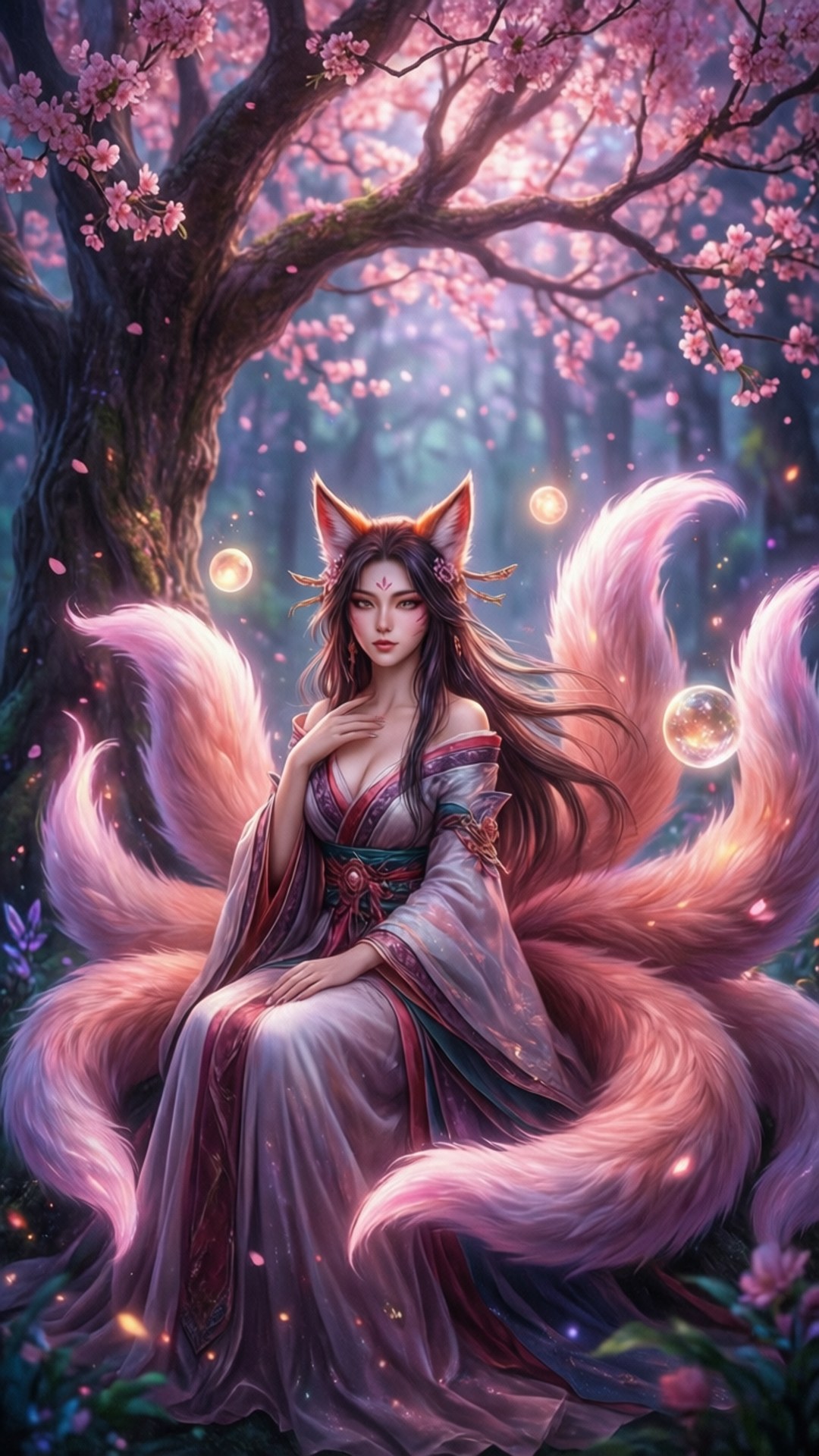 魅惑妖狐阿璃 壁紙