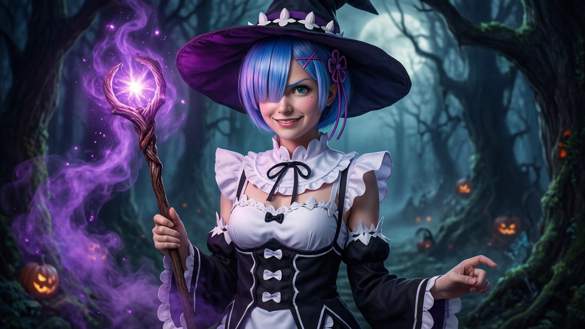 魔女雷姆 壁紙