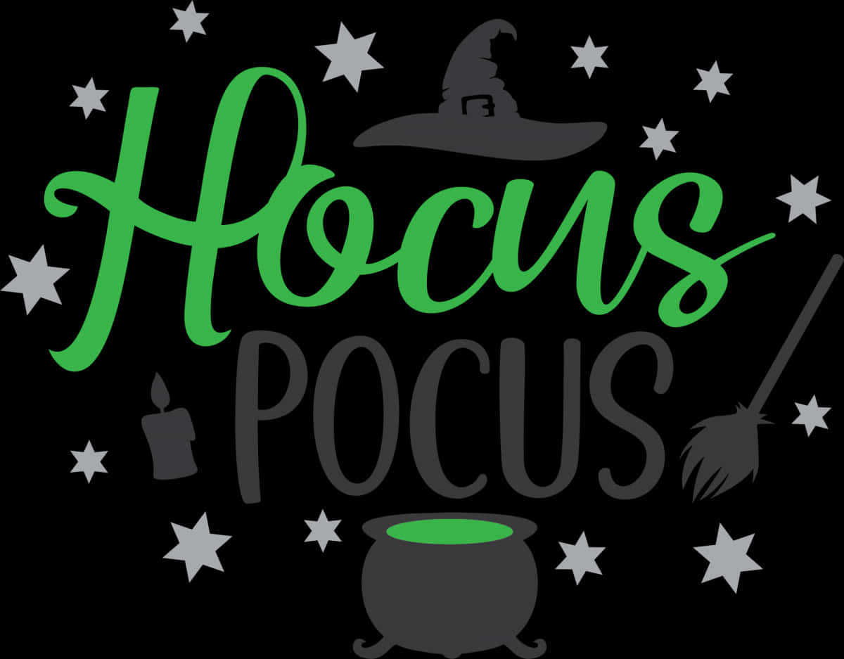 Hocus Pocus 女巫元素，高畫質PNG下載