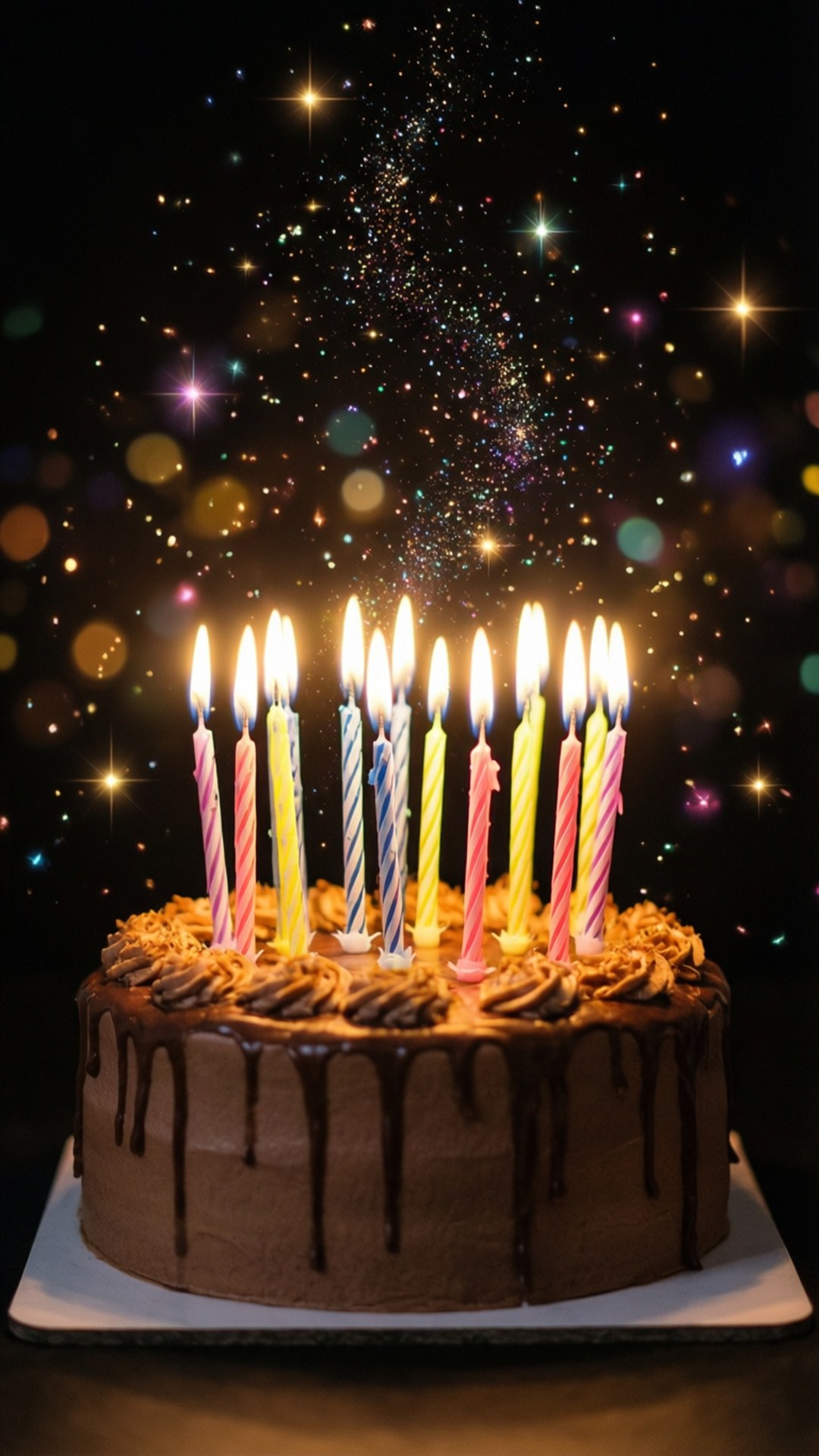 魔法生日蠟燭 壁紙