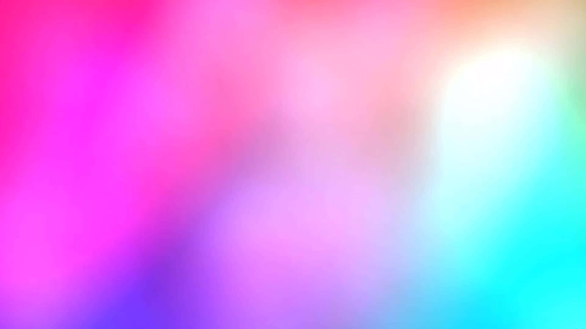 互動 桌布 壁紙 — 鮮豔的粉紅色、紫色和青色柔和漸變，融合成發光的抽象背景。