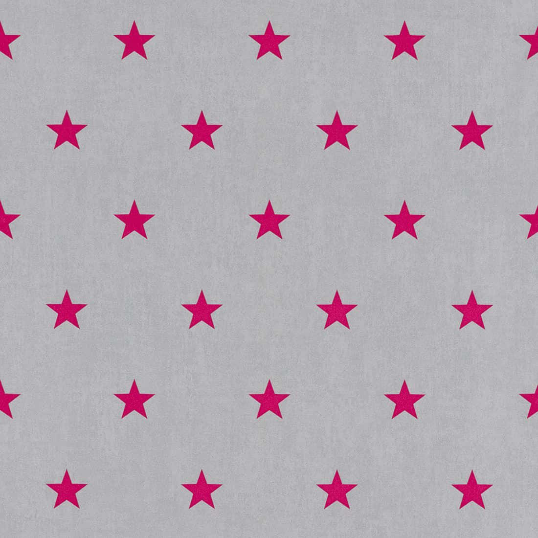 Pink Stars 桌布 壁紙 — 鮮豔的粉紅色星星在帶有紋理的灰色背景上整齊排列，形成乾淨的幾何圖案。