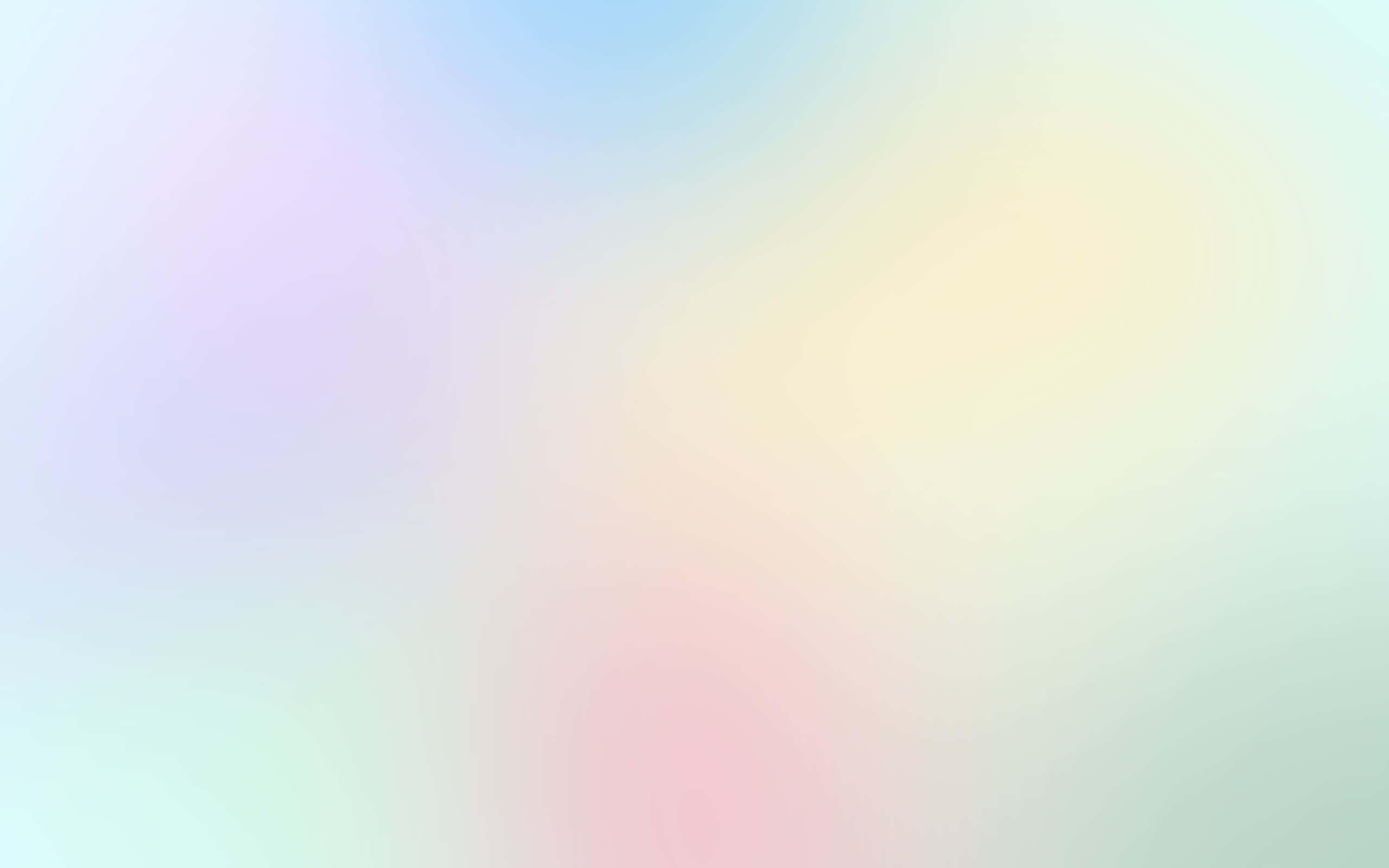 鮮豔色彩交融，營造美學氛圍 壁紙 — 柔和粉彩漸變，融合薰衣草、藍色、蜜桃和薄荷，營造夢幻空靈的背景。