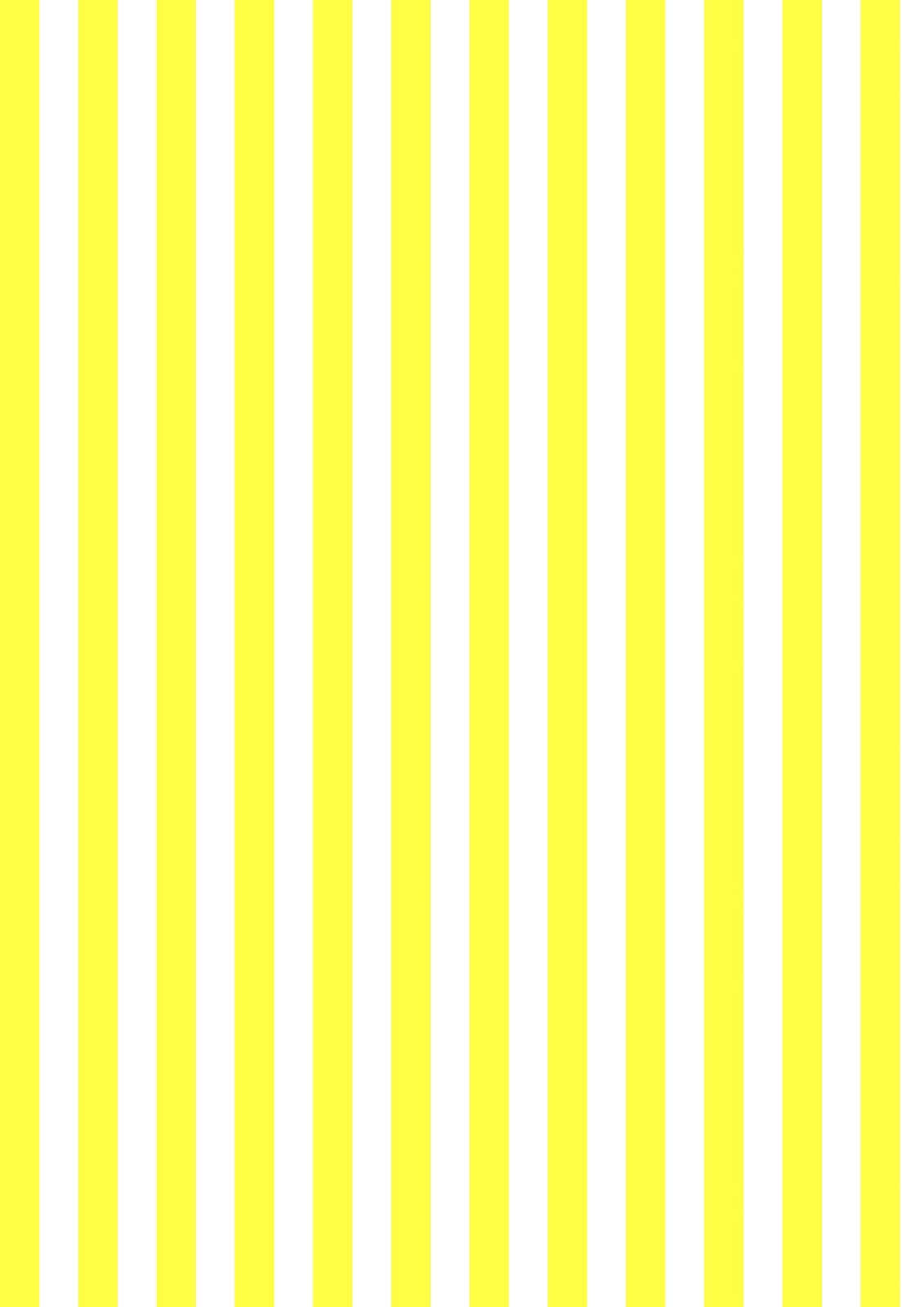 Yellow Striped 桌布 壁紙 — 鮮黃與白色的垂直條紋營造出大膽的圖案，具有高對比度和清晰的線條。