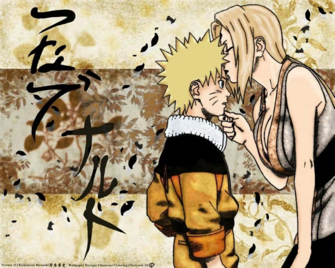 鳴人與Tsunade iPhone 壁紙