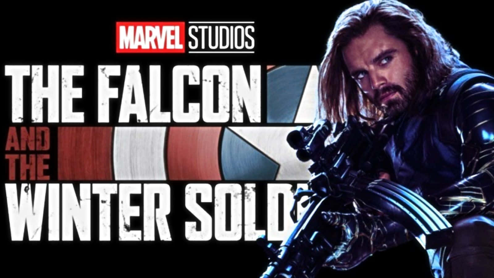 寒冬戰士手持步槍，帶有Marvel Studios標題文字。