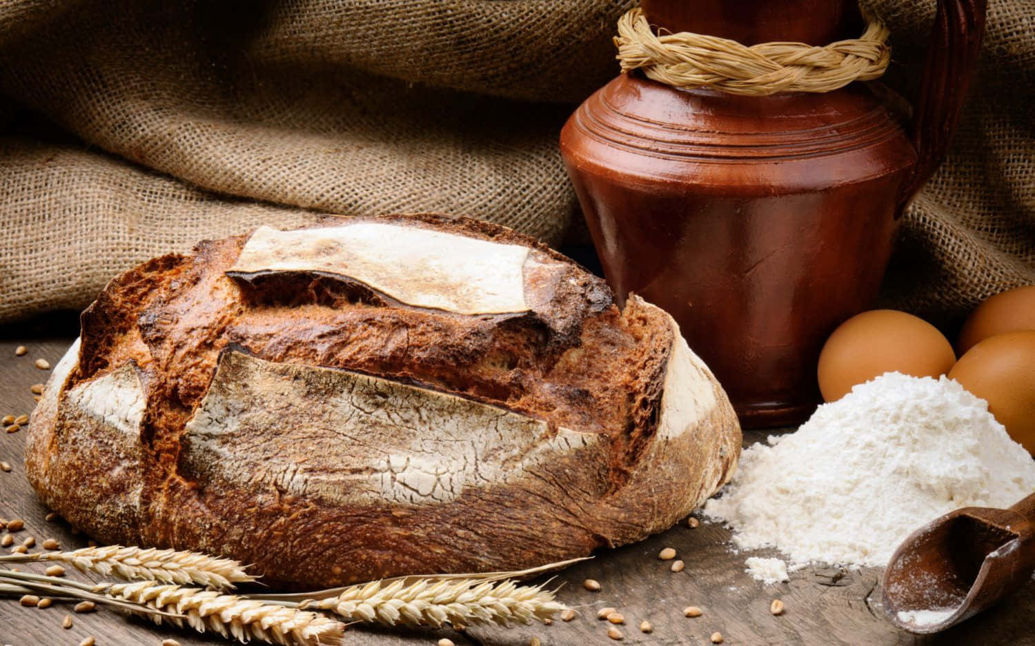 麵包背景 壁紙