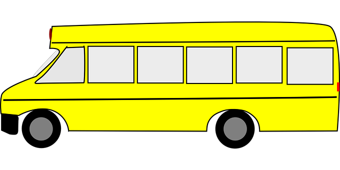 黃色校車圖案