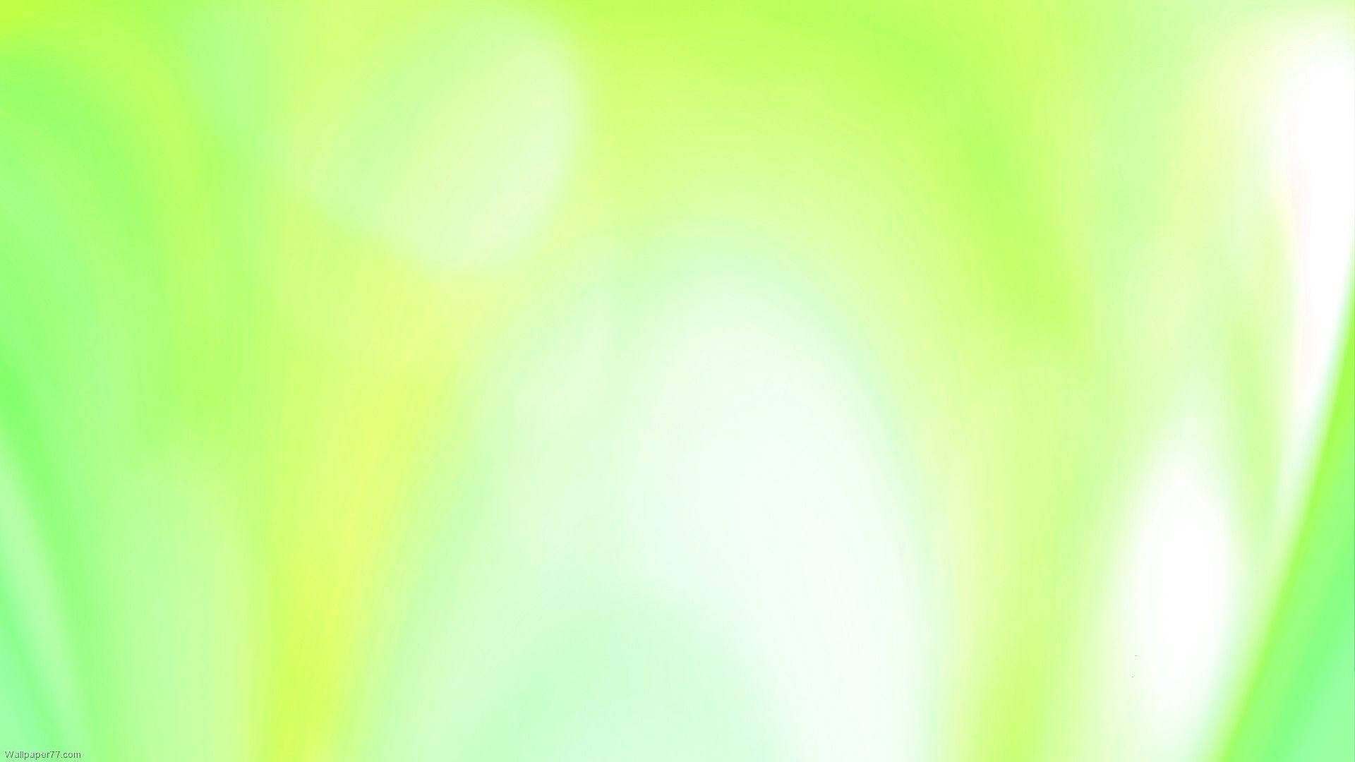 充滿活力的抽象背景，帶有柔和的綠色和黃色漸變以及模糊的光線條紋。