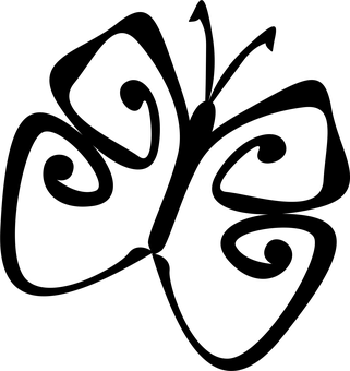 黑底帝王蝶