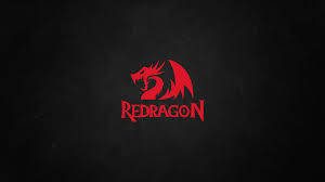 Redragon 龍標誌在深色紋理背景上