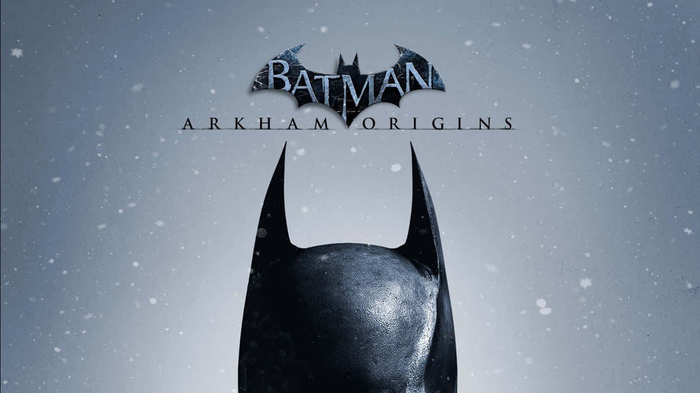 雪中的蝙蝠俠頭罩與Arkham Origins標題