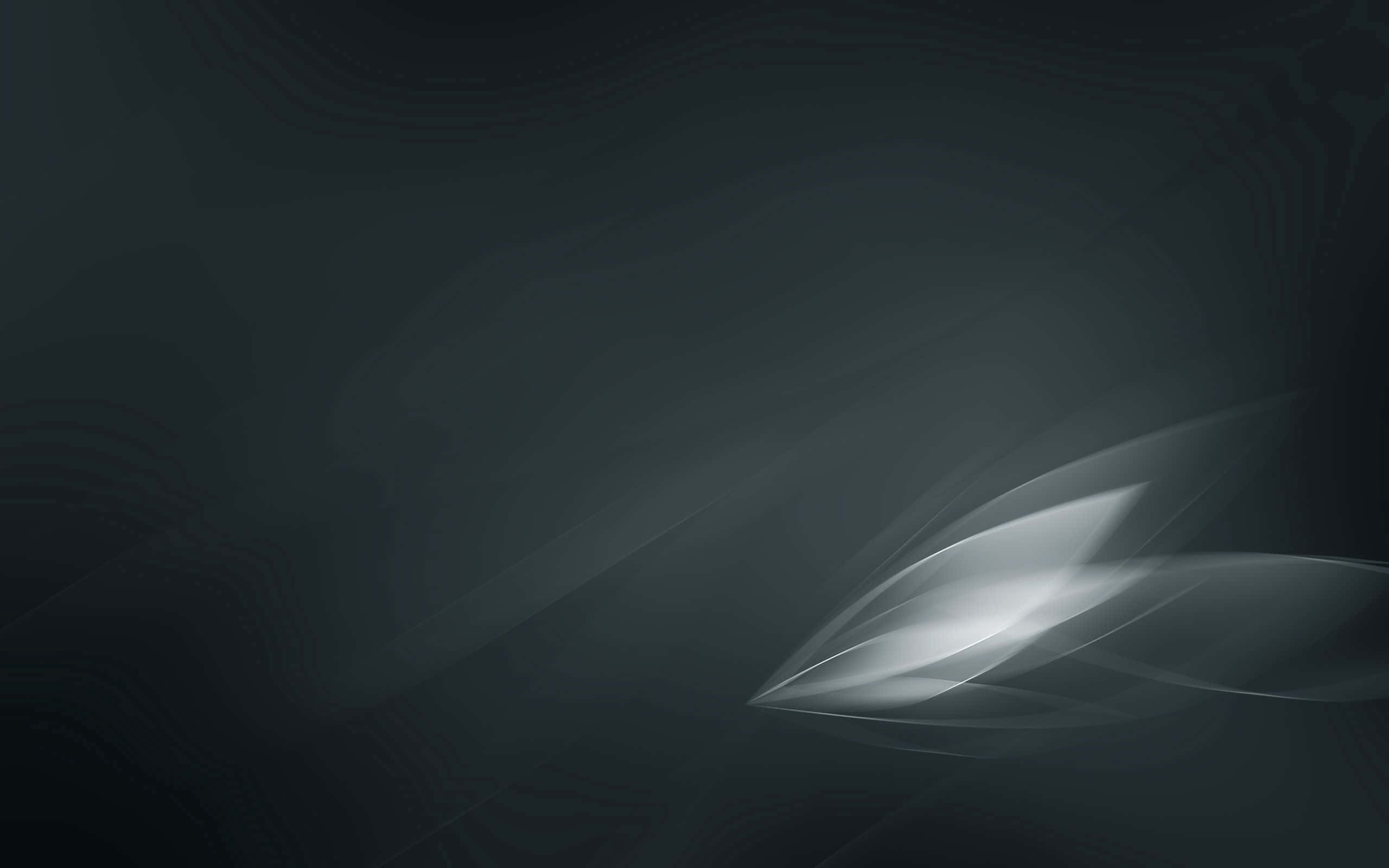 黑白抽象背景，帶有一道光芒 壁紙