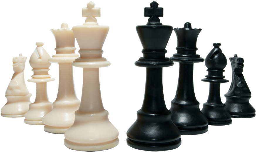 黑白棋子組合 壁紙 — 經典黑白棋子在純黑背景上排成兩行。