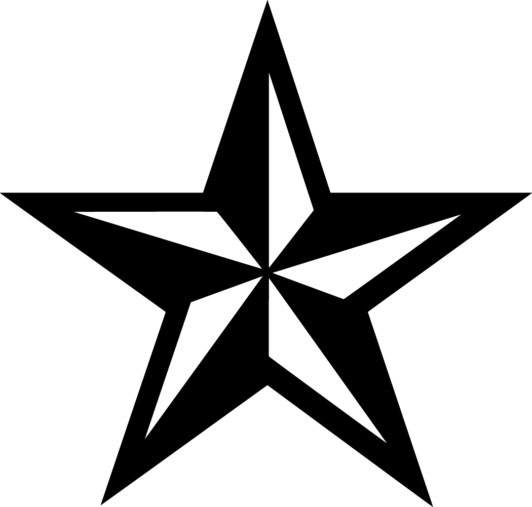 黑白航海星 壁紙