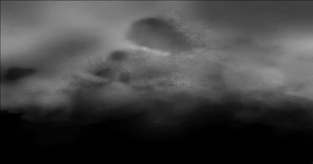 黑白雲層抽象 壁紙