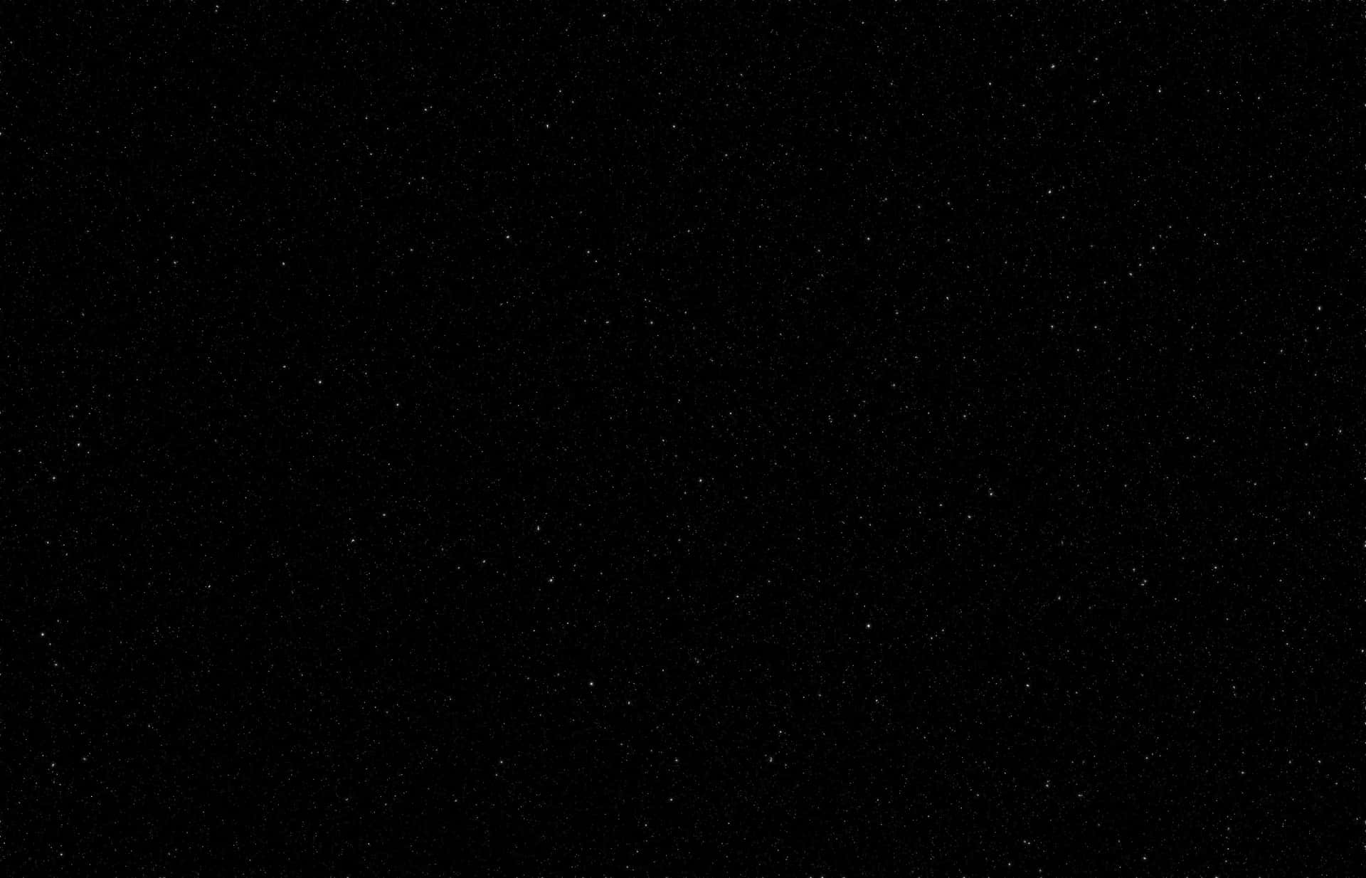 黑色背景上佈滿無數細小白色星星的星空夜空。