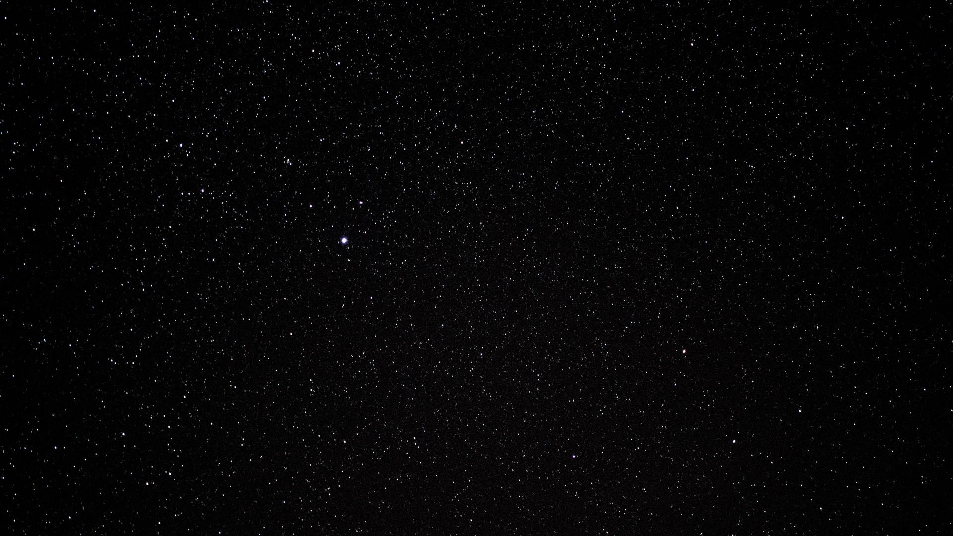 星空夜空，無數閃爍的星星