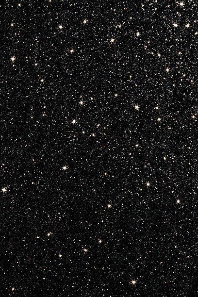 一個佈滿無數閃爍星星的星空夜空，背景是黑色虛空。