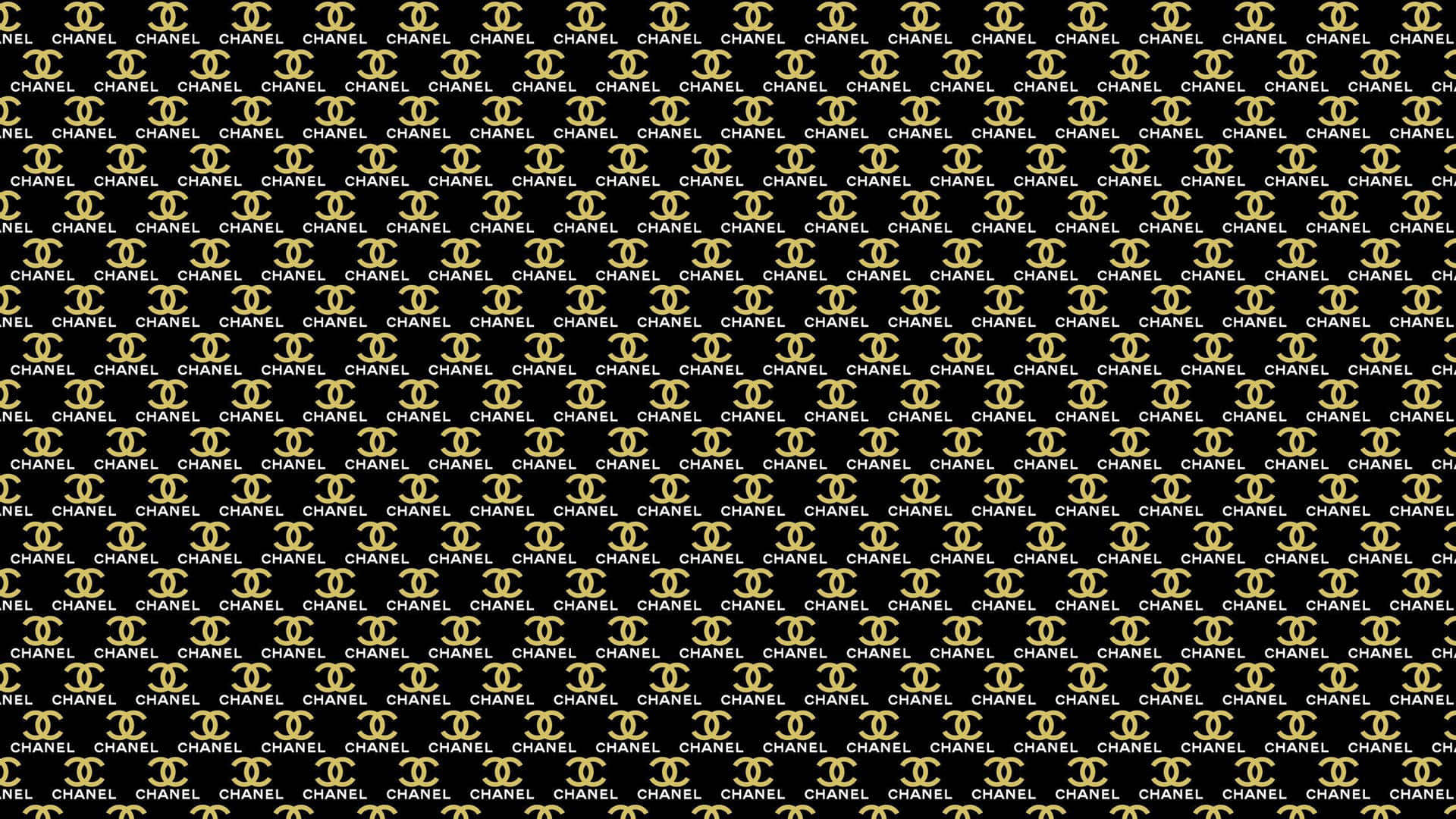 黑金圖案配上一顆金色星星 壁紙