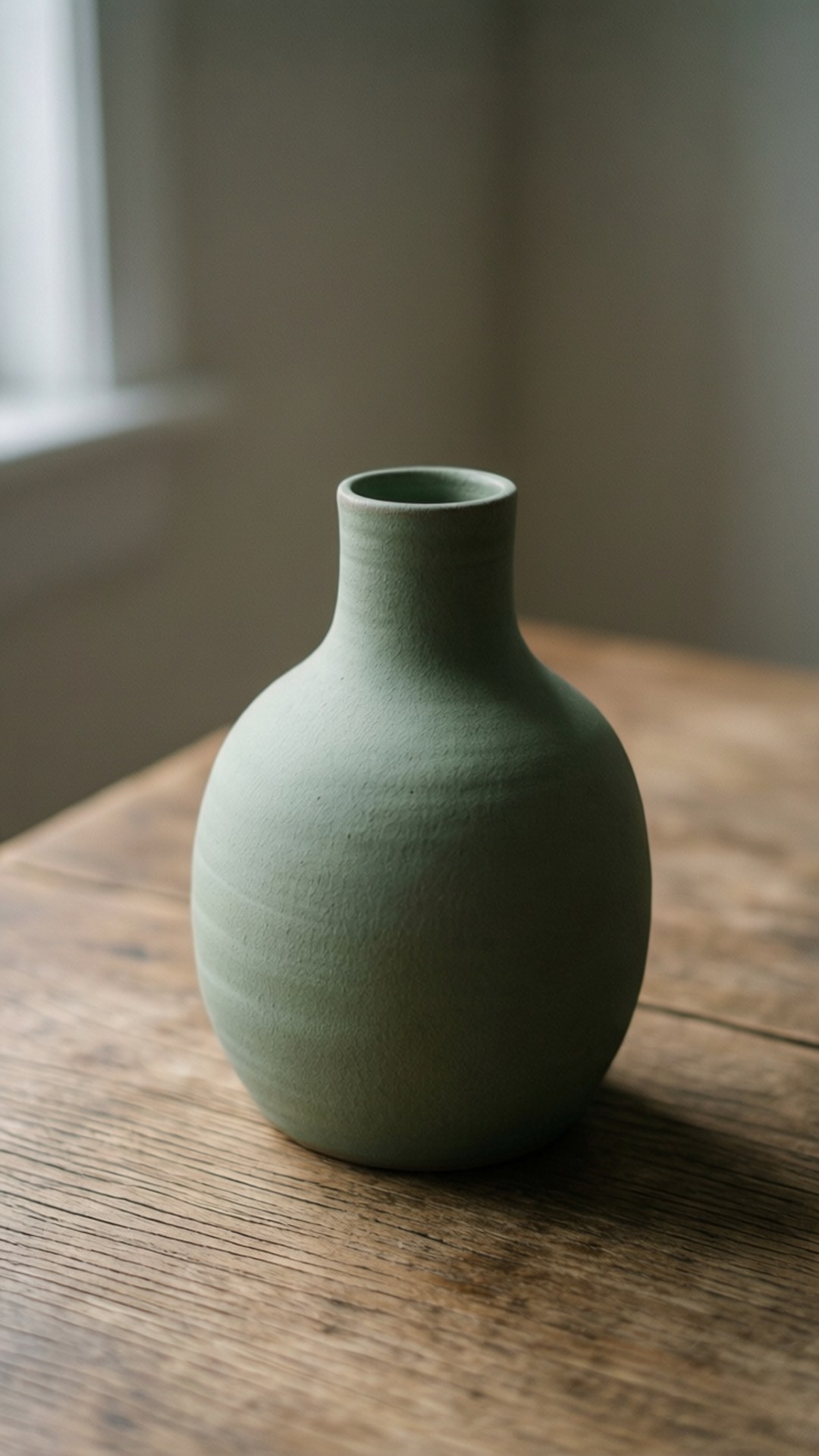 極簡靜物，搭配鼠尾綠色花瓶
