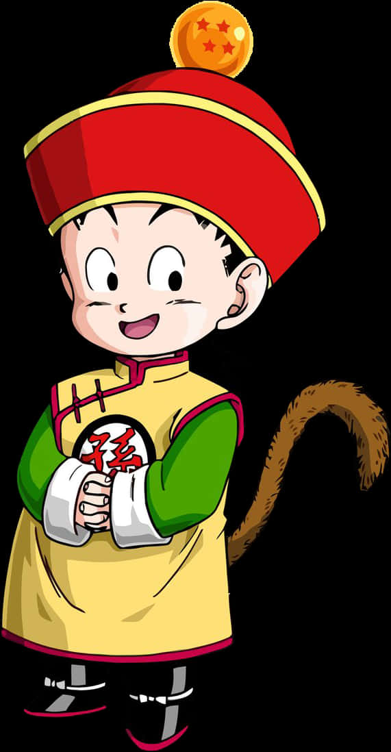 龍珠角色與四星龍珠 壁紙