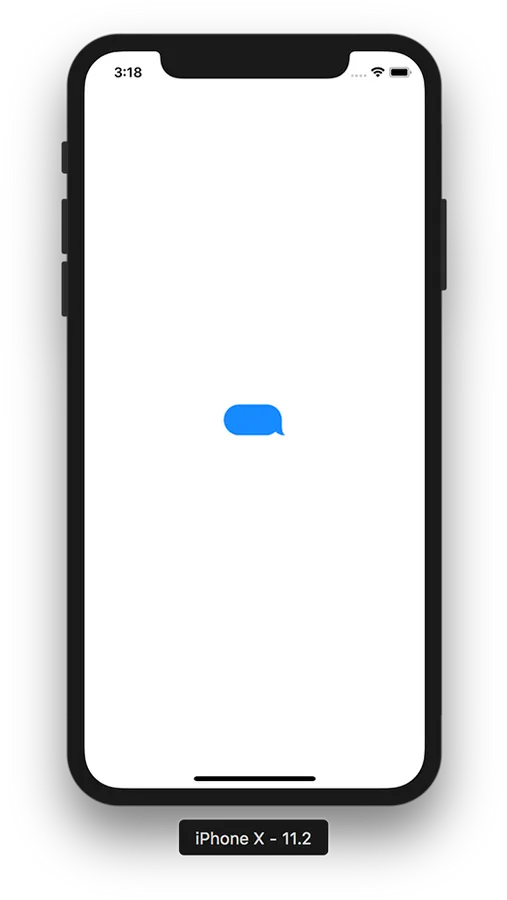 iPhone X 屏幕展示模型
