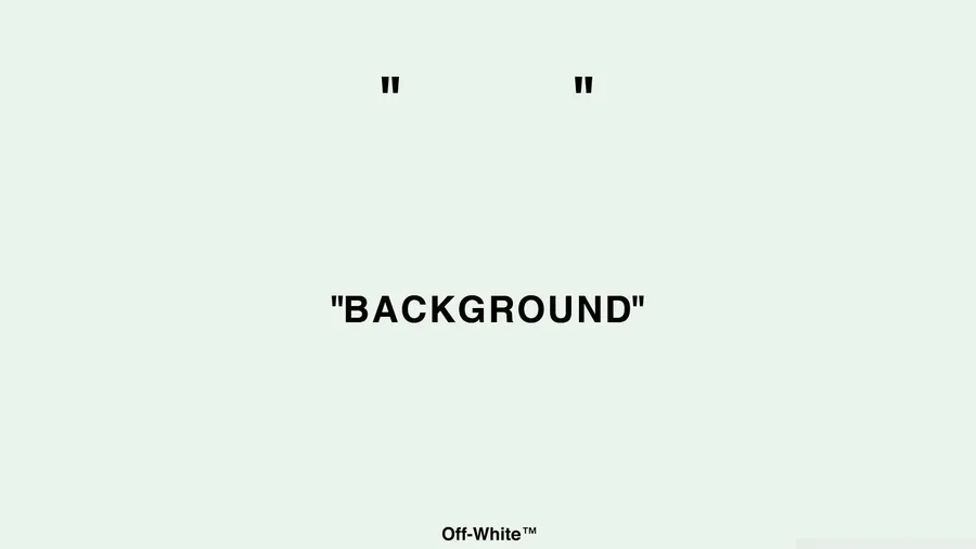 粗體黑色文字在米白色背景上顯示 background 及引號。
