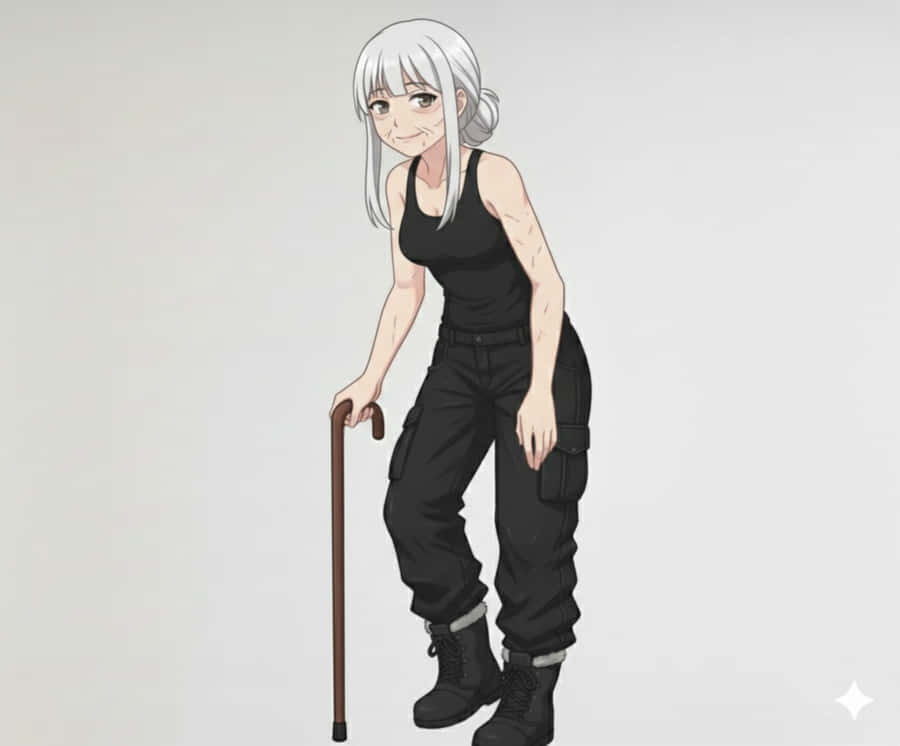 Elderly Woman,Anime Characters,Woman,Old