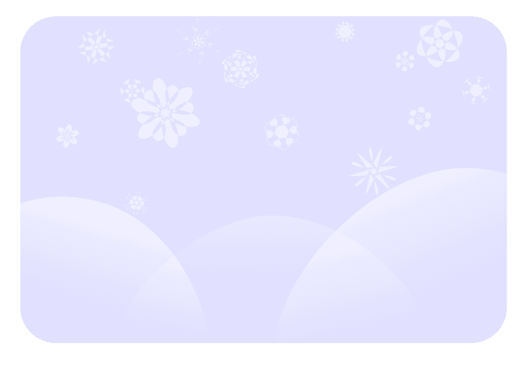 抽象雪花設計