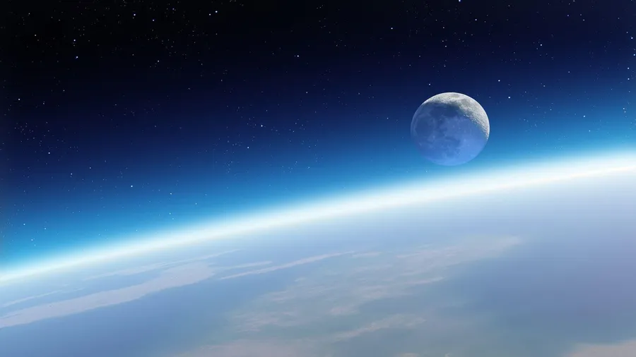 Earth and Moon Wallpapers